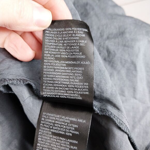 H&M Charcoal Gray Lace Sexy Top Camisole Tank Women's Size Large 12 - Picture 9 of 11